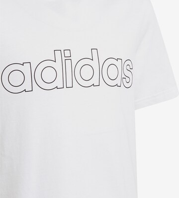 balts ADIDAS SPORTSWEAR Sporta krekls 'Essentials'