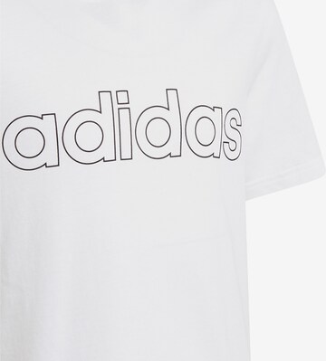ADIDAS SPORTSWEAR Funkcionalna majica 'Essentials' | bela barva