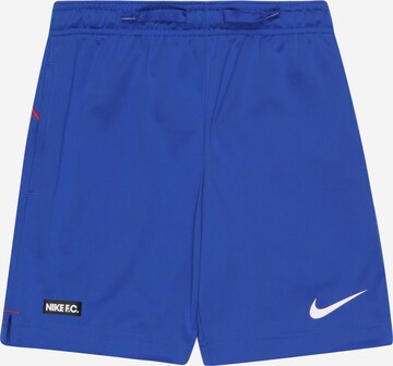 NIKE - Calças de desporto 'LIBERO' em azul: frente