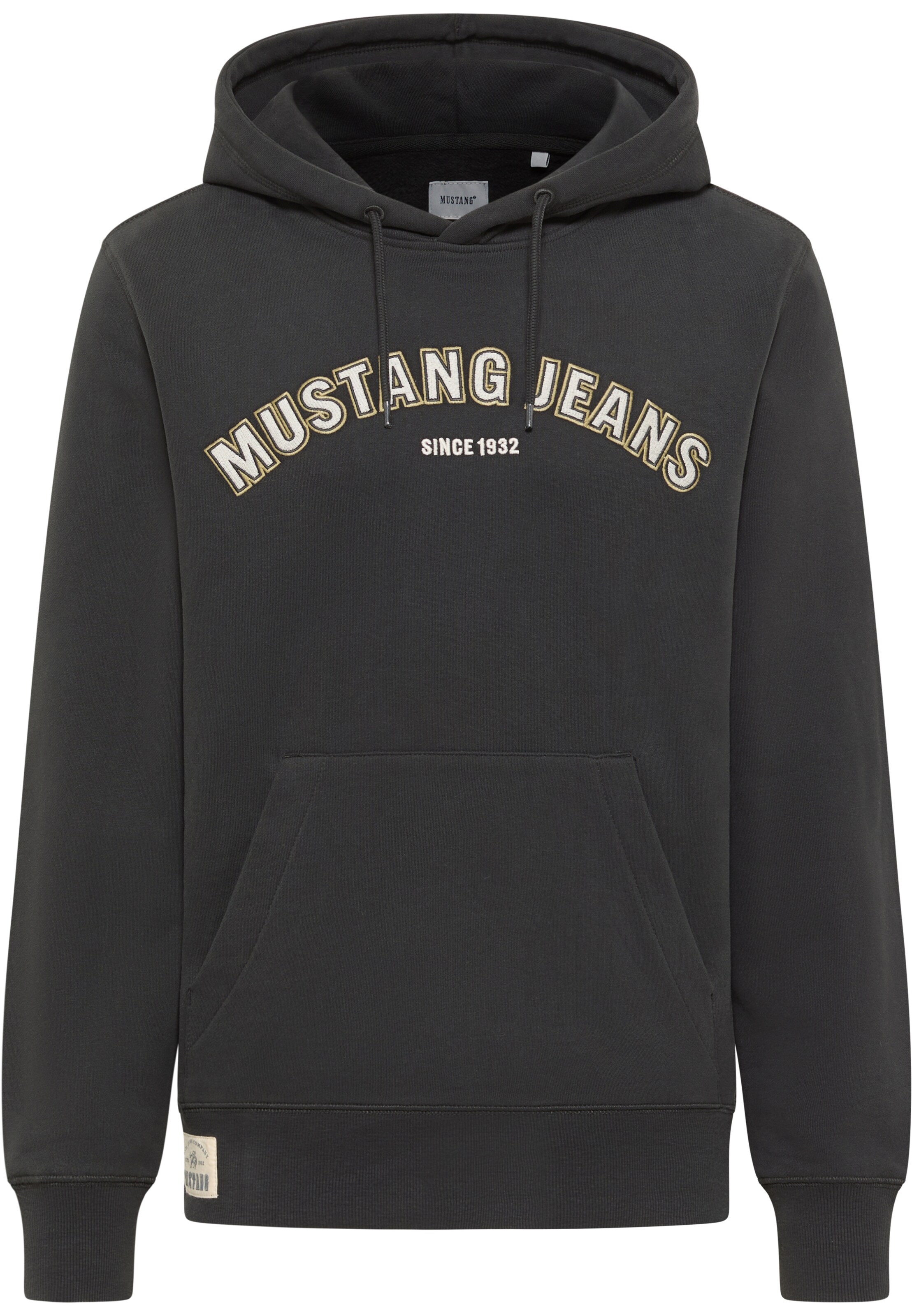 MUSTANG Sweatshirt 'Style Eden' in Black: front
