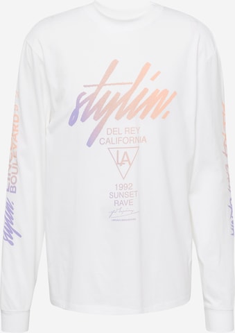 River Island Shirt in White: front