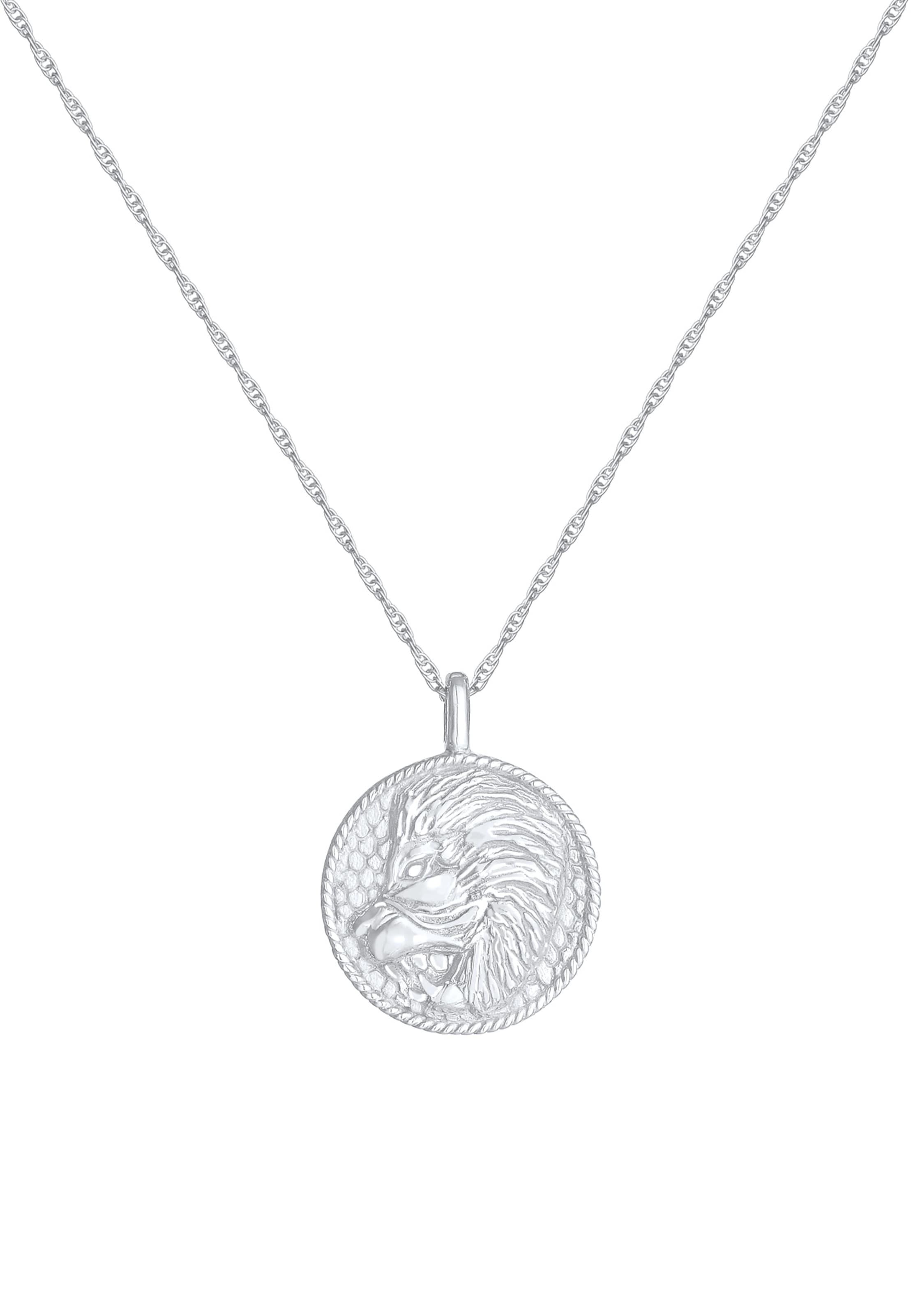 ELLI Ketting in Zilver: voorkant