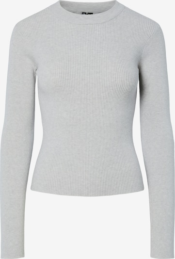 PIECES Pull-over en gris clair, Vue avec produit
