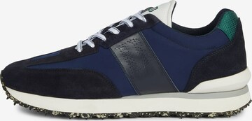 Boggi Milano Sneakers laag in Blauw: voorkant