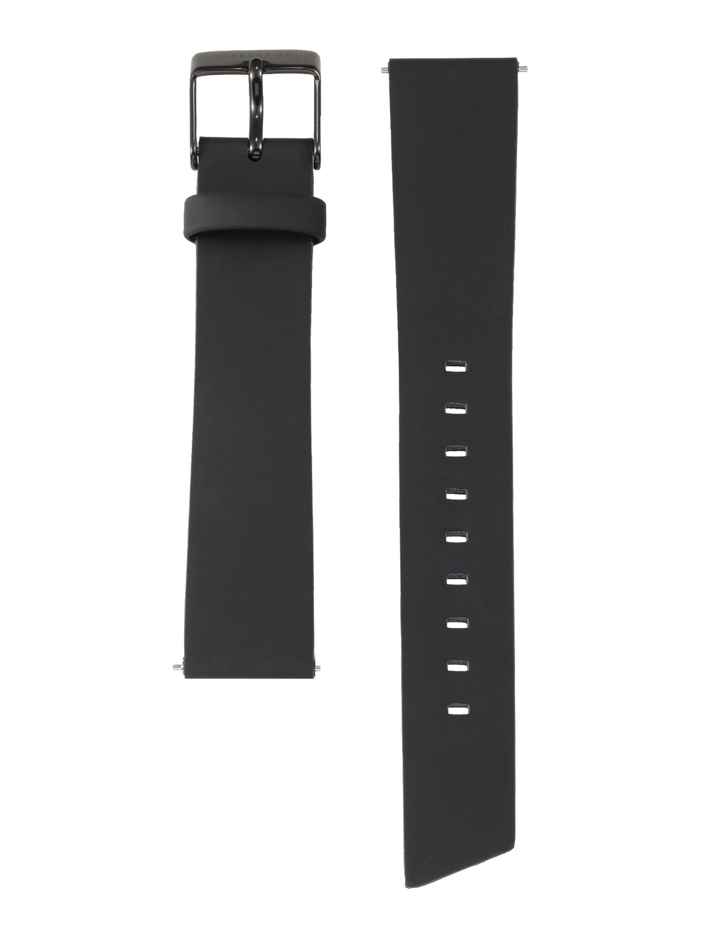 Liebeskind Berlin Uhrenarmband in Schwarz: Vorderseite