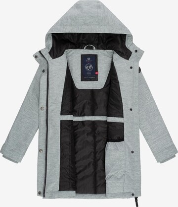 Ragwear Winter Jacket 'Rezinka' in Grey