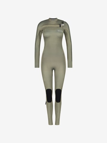 WALLIEN Wetsuit 'Nikki van Dijk (3/2 mm)' in Grijs: voorkant