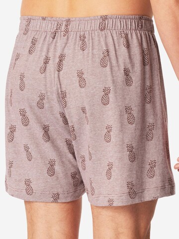 SCHIESSER Boxer shorts 'Singel-Jersey' in Red