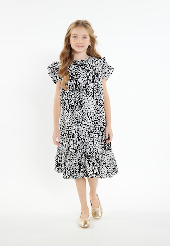 Rochie de la faina pe negru