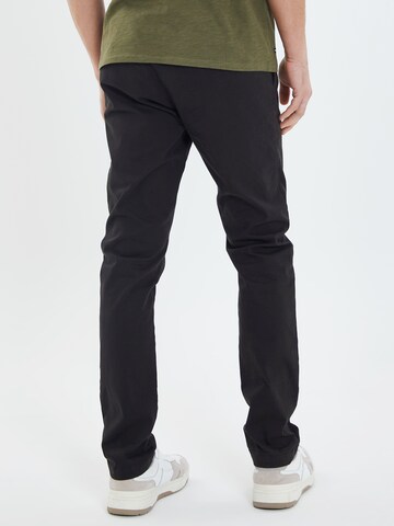 Regular Pantalon chino 'Marley' Threadbare en noir