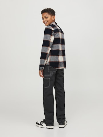 Jack & Jones Junior Regular fit Overhemd 'BLAFRI' in Zwart