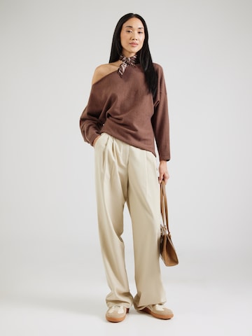 ABOUT YOU - Pullover 'Joline' em castanho