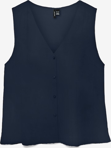 Bluză 'VMMENNY' de la VERO MODA pe albastru: față