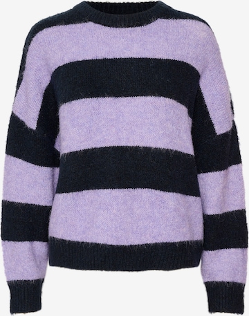 CULTURE Пуловер 'Kimmy' в лилав: отпред