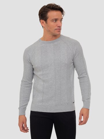 Pullover 'London' di Sir Raymond Tailor in grigio: frontale