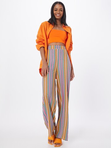 ONLY Loose fit Pants 'ALMA' in Yellow