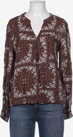 Cream Blouse & Tunic in S in Brown: front