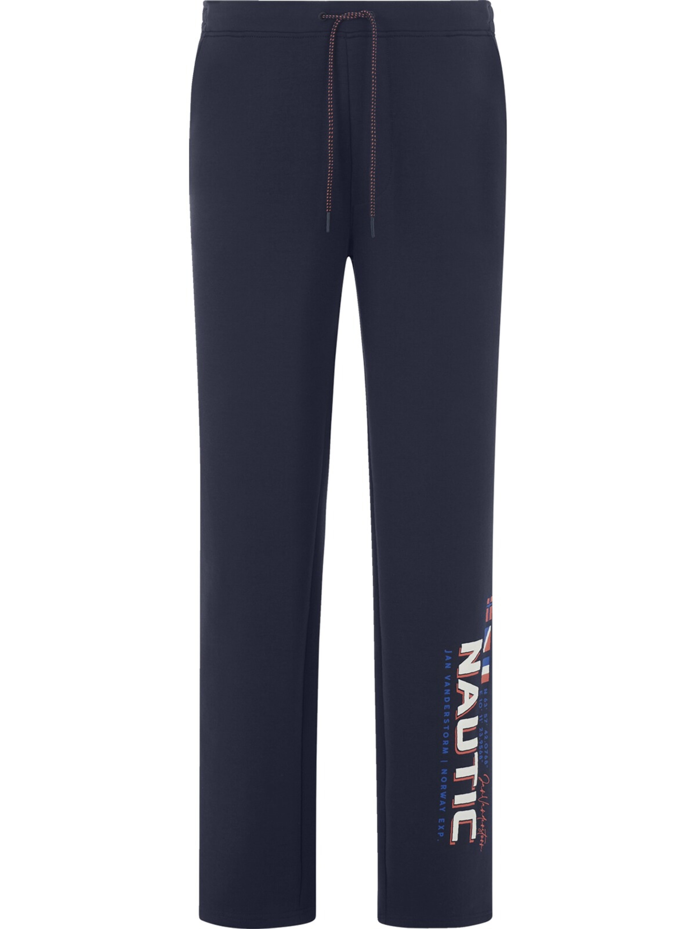 Jan Vanderstorm Loosefit Jogginghose ' Holdhelm ' in Blau: Vorderseite