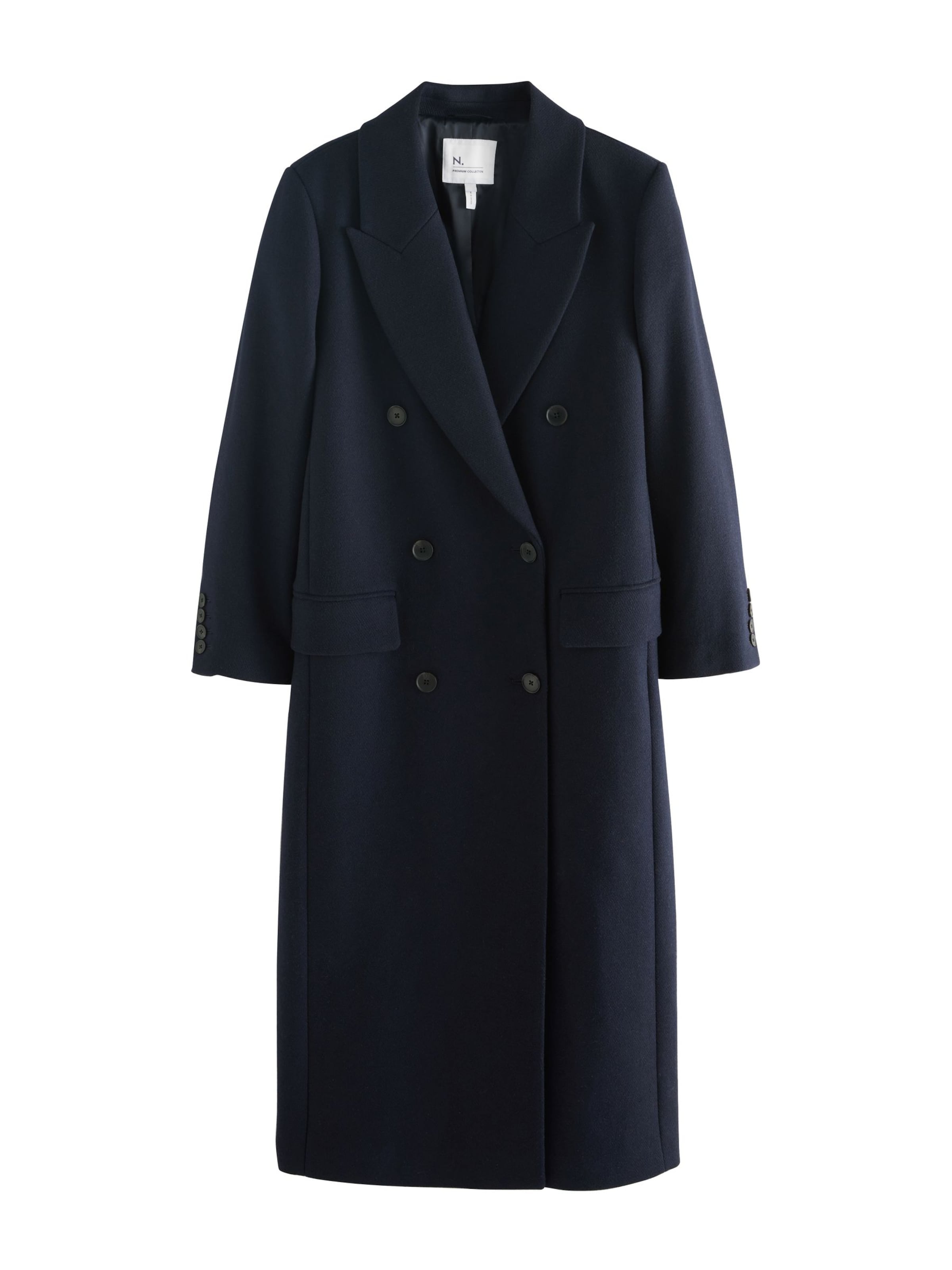 Next Tussenmantel 'N. Premium' in de kleur Navy, Productweergave