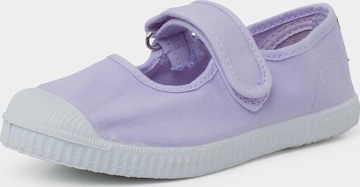 Ballerines Pisamonas en violet : devant
