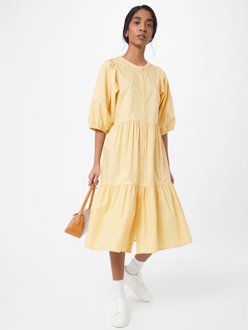 Robe 'Hasita' Part Two en jaune