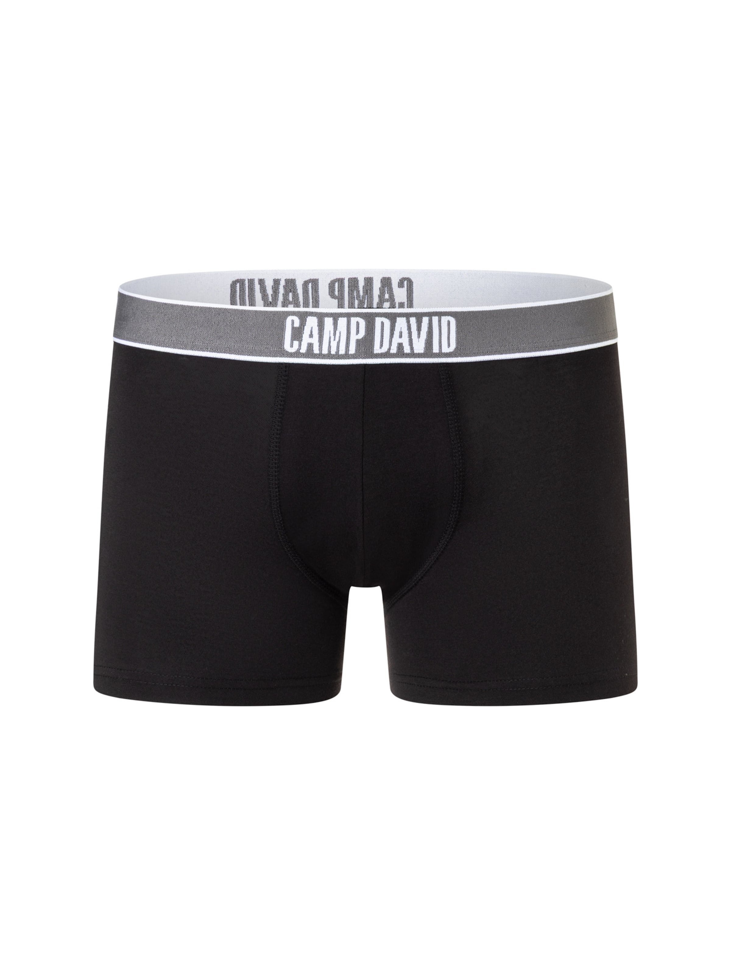 CAMP DAVID Boxer shorts in Black