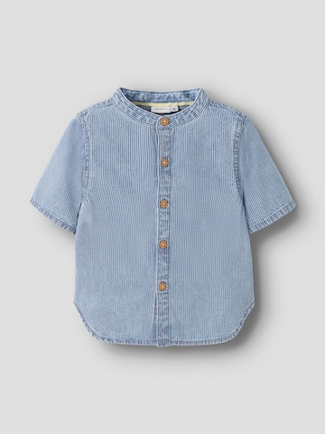 NAME IT Comfort Fit Hemd in Blau