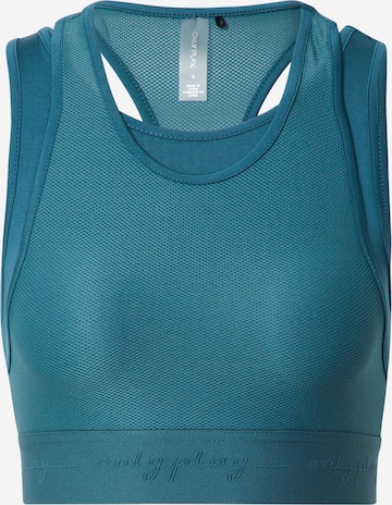 ONLY PLAY - Soutien halter Soutien de desporto em verde: frente