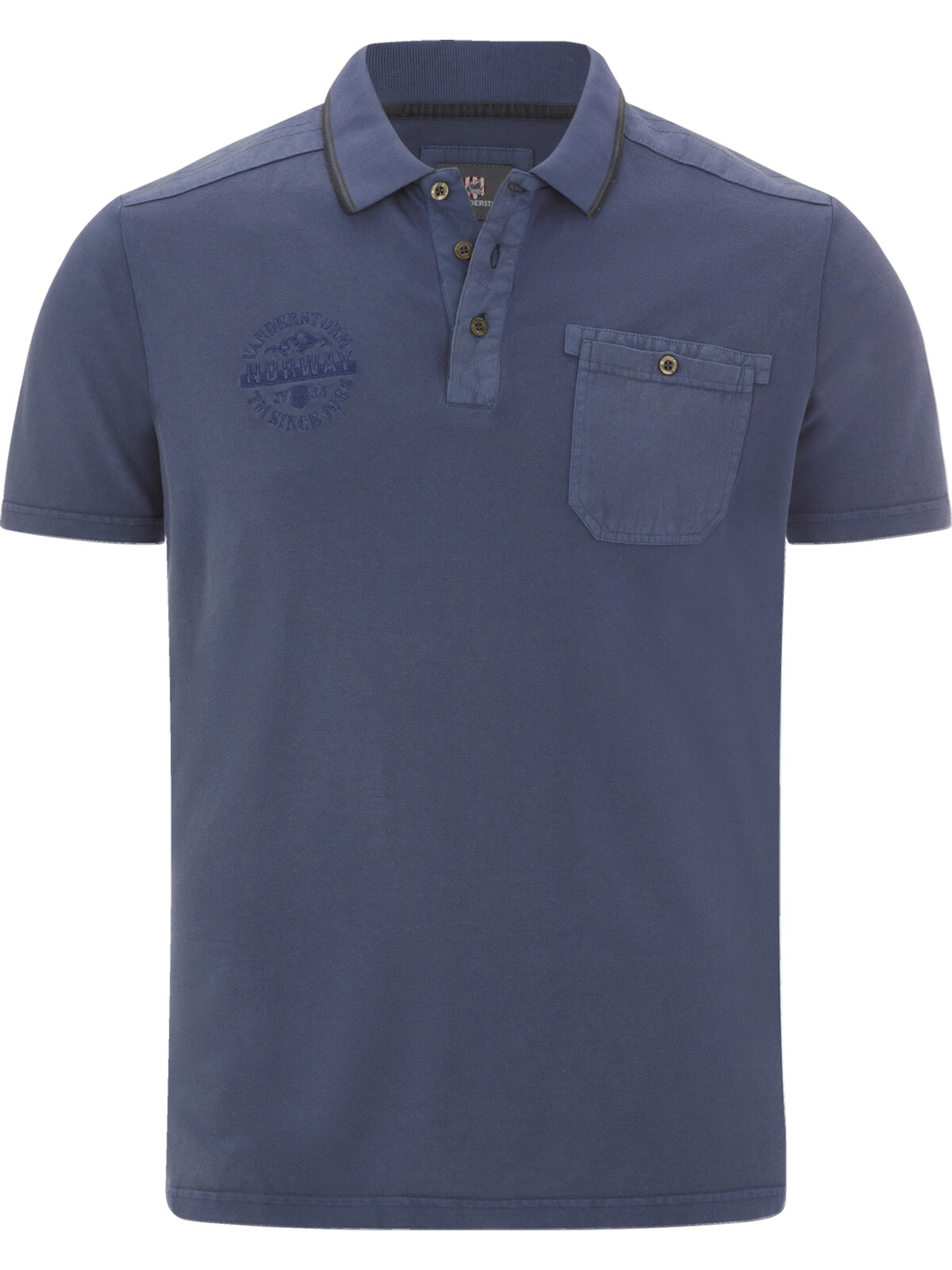 Jan Vanderstorm Shirt 'Gunhelm' in Blue: front