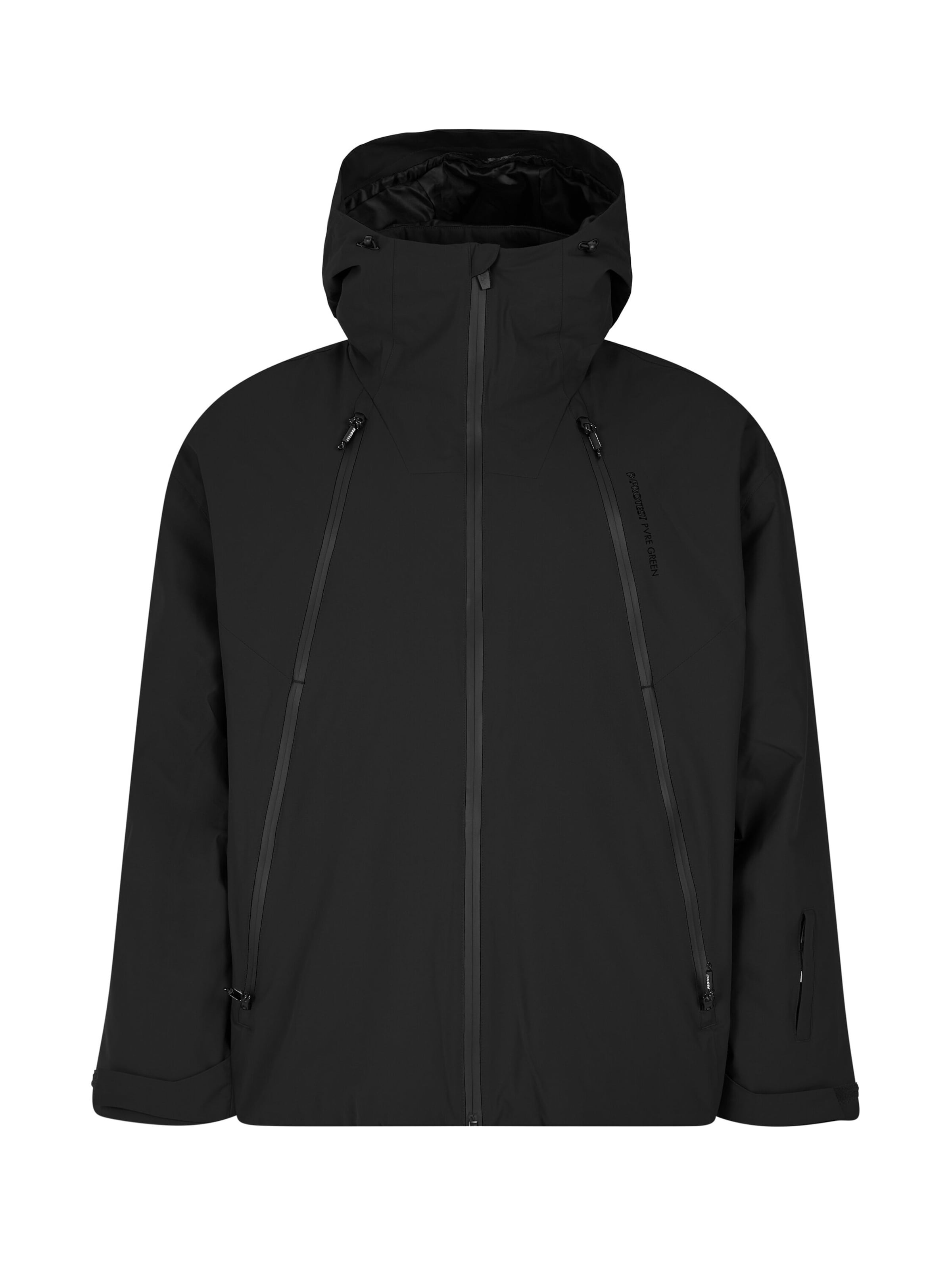 PROTEST Sportjacke 'PRTFerrol'‌‌‌‌‌‌‌‌‌‌ in Schwarz: Vorderseite