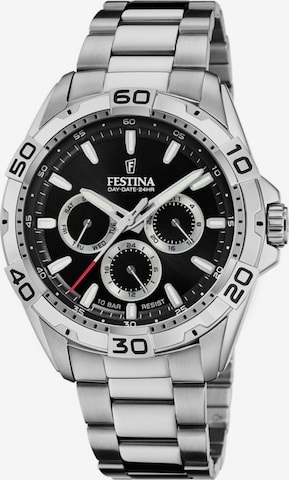 Montre à affichage analogique FESTINA en noir : devant