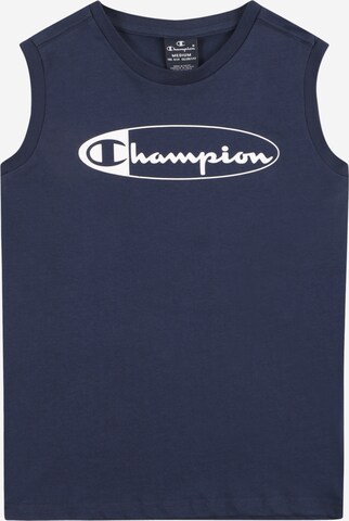 Maglietta di Champion Authentic Athletic Apparel in blu: frontale