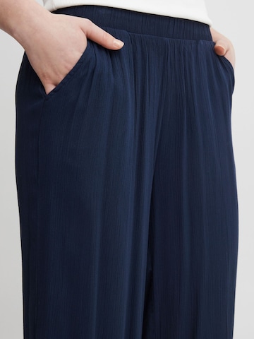 Wide Leg Pantalon ' IHMARRAKECH ' ICHI en bleu