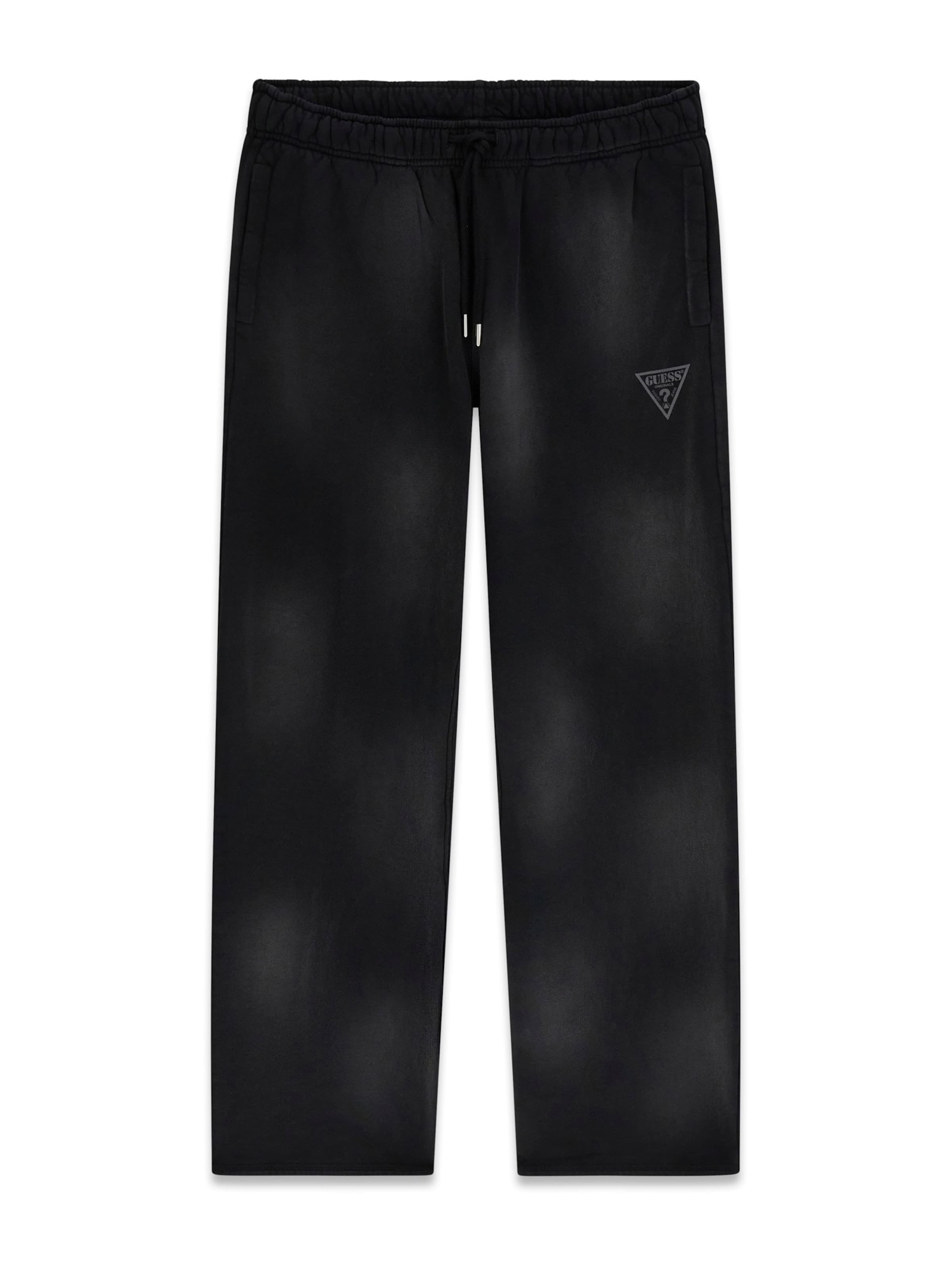 Regular Pantaloni 'GO' de la GUESS Originals pe negru: față