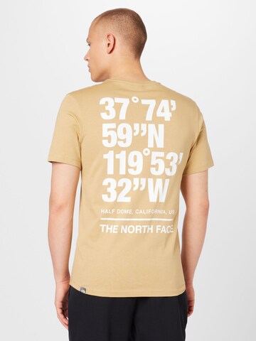THE NORTH FACE T-Shirt 'COORDINATES' in Grün