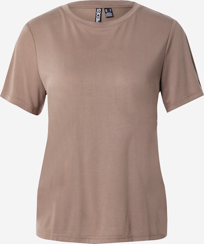 Marškinėliai 'PCANORA' iš PIECES, spalva – ruda, Prekių apžvalga