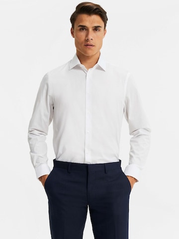 WE Fashion Regular fit Business Shirt in White