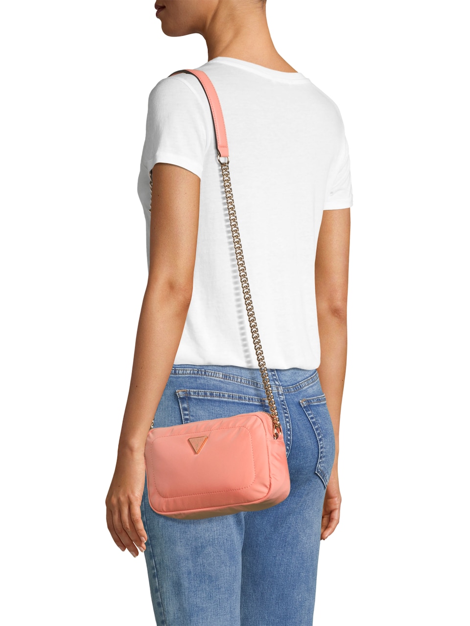 GUESS Crossbody Bag 'GEMMA' in Coral ABOUT YOU