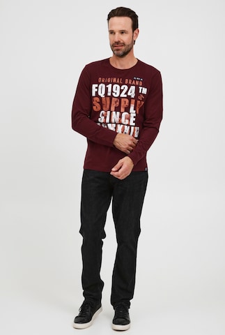 T-Shirt 'WYNTON' FQ1924 en rouge