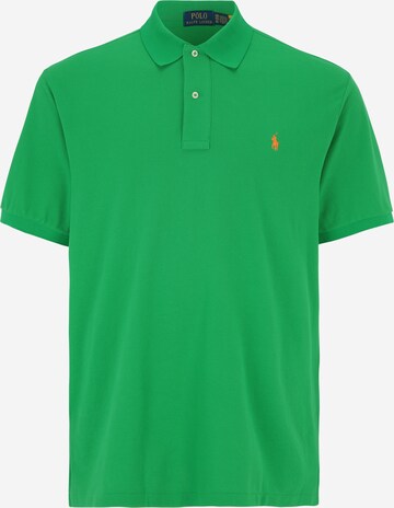 Polo Ralph Lauren Big & Tall Тениска в зелено: отпред