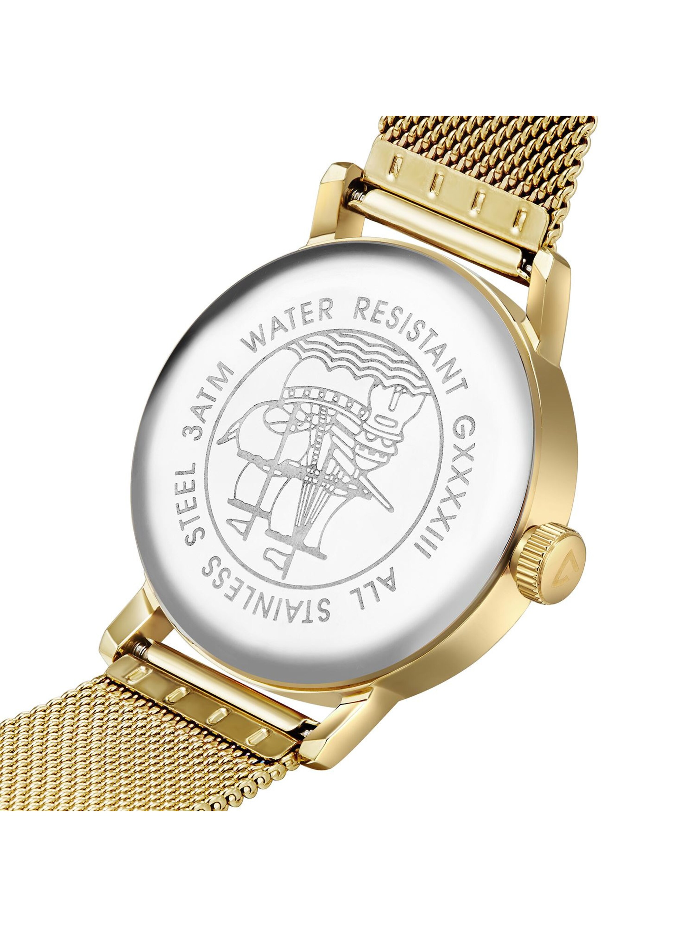 Gigandet Analog Watch 'MINIMALISM' in Gold