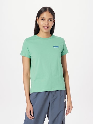 T-shirt Hummel en vert : devant