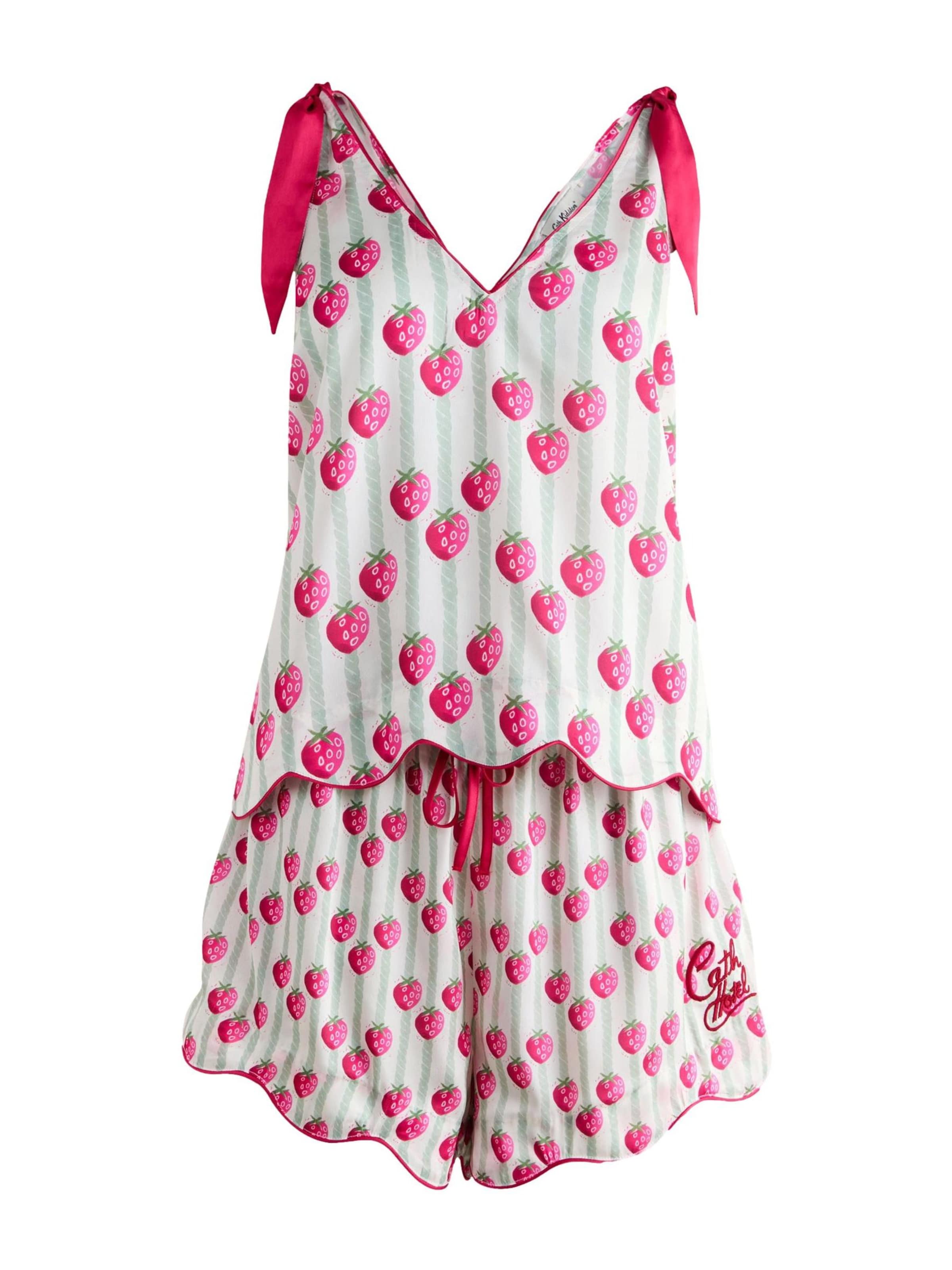 Cath Kidston Kort pyjamas i grön: framsida