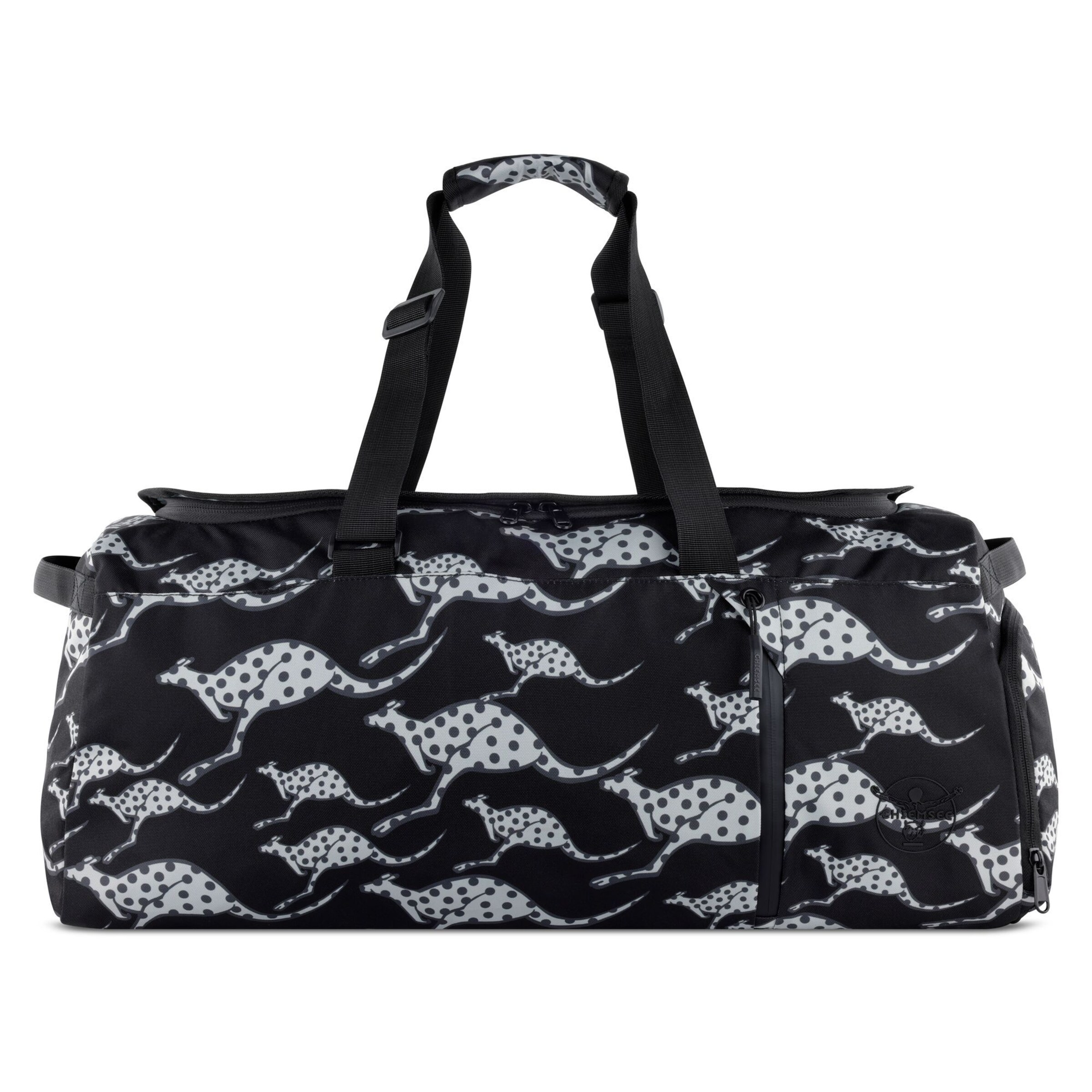 Borsa da viaggio 'Jump N Fly' di CHIEMSEE in nero: frontale
