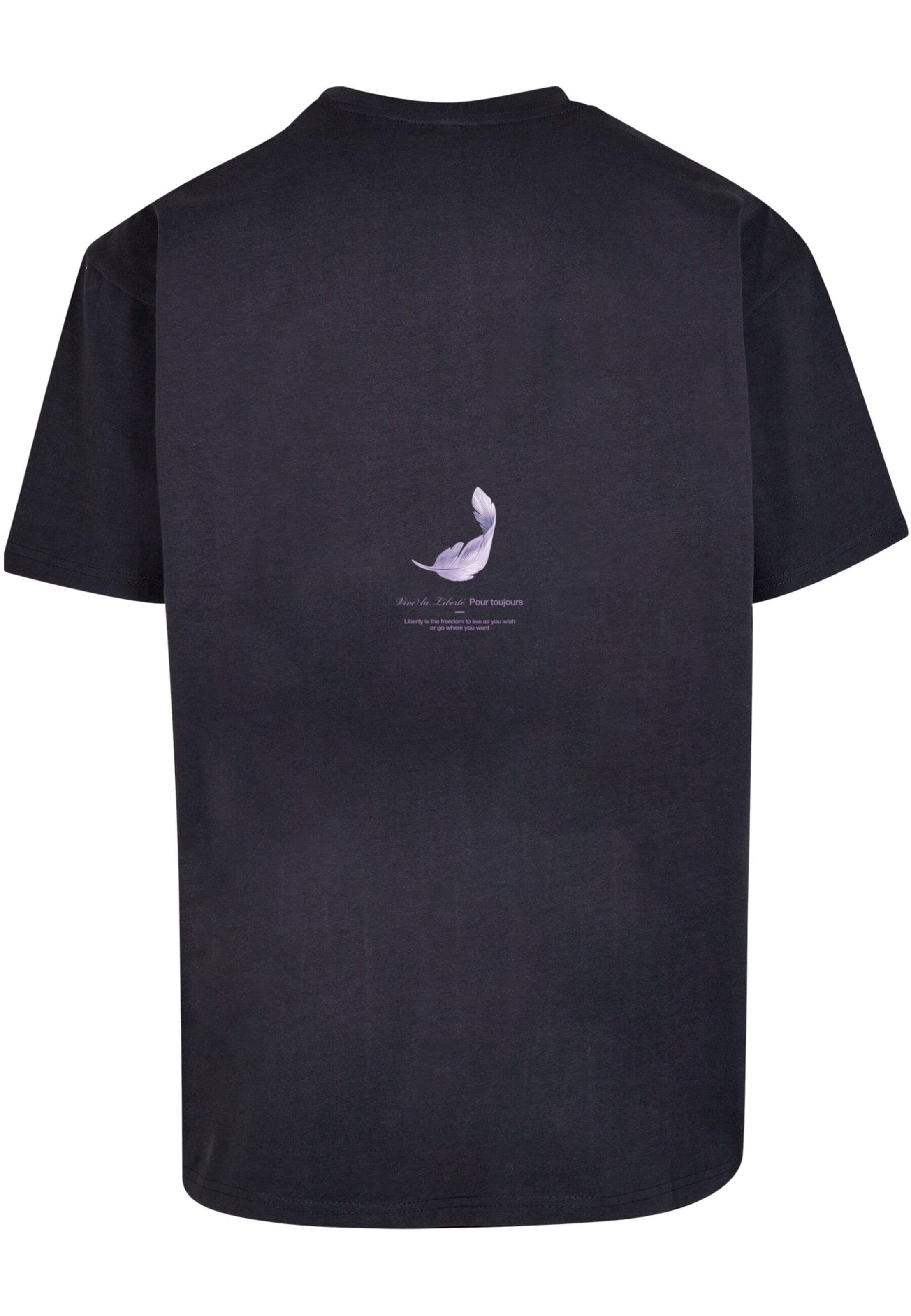 Mister Tee Μπλουζάκι ' Vive la Liberte' σε μπλε