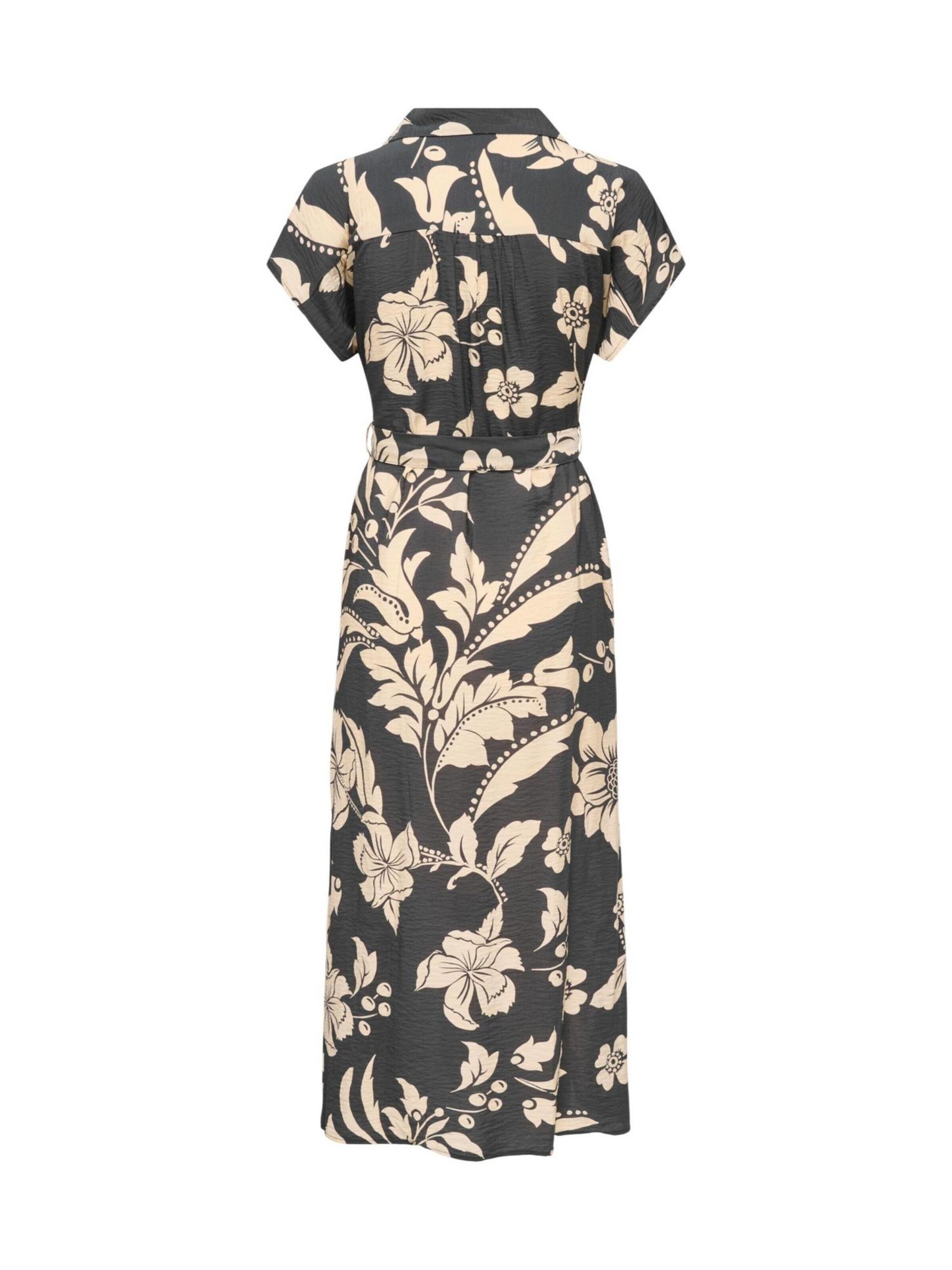 Abito 'Jdytroya Life S/L Midi Dress Wvn Dia 15347216' di Jaqueline de Yong in nero