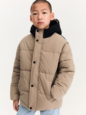 Veste d’hiver 'Ivan' MANGO KIDS en marron : devant