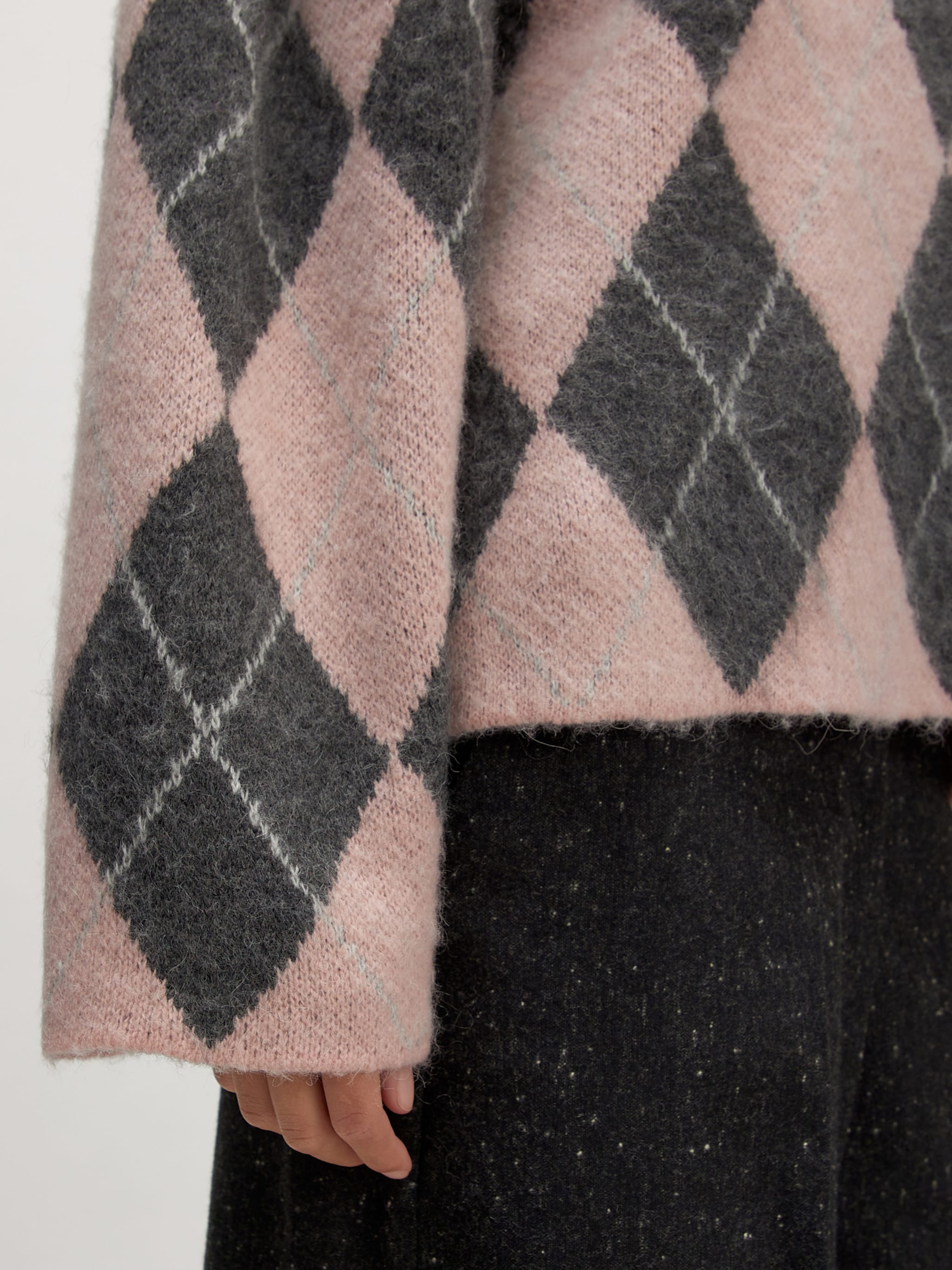 EDITED Produkte Pullover 'Harriet' grau