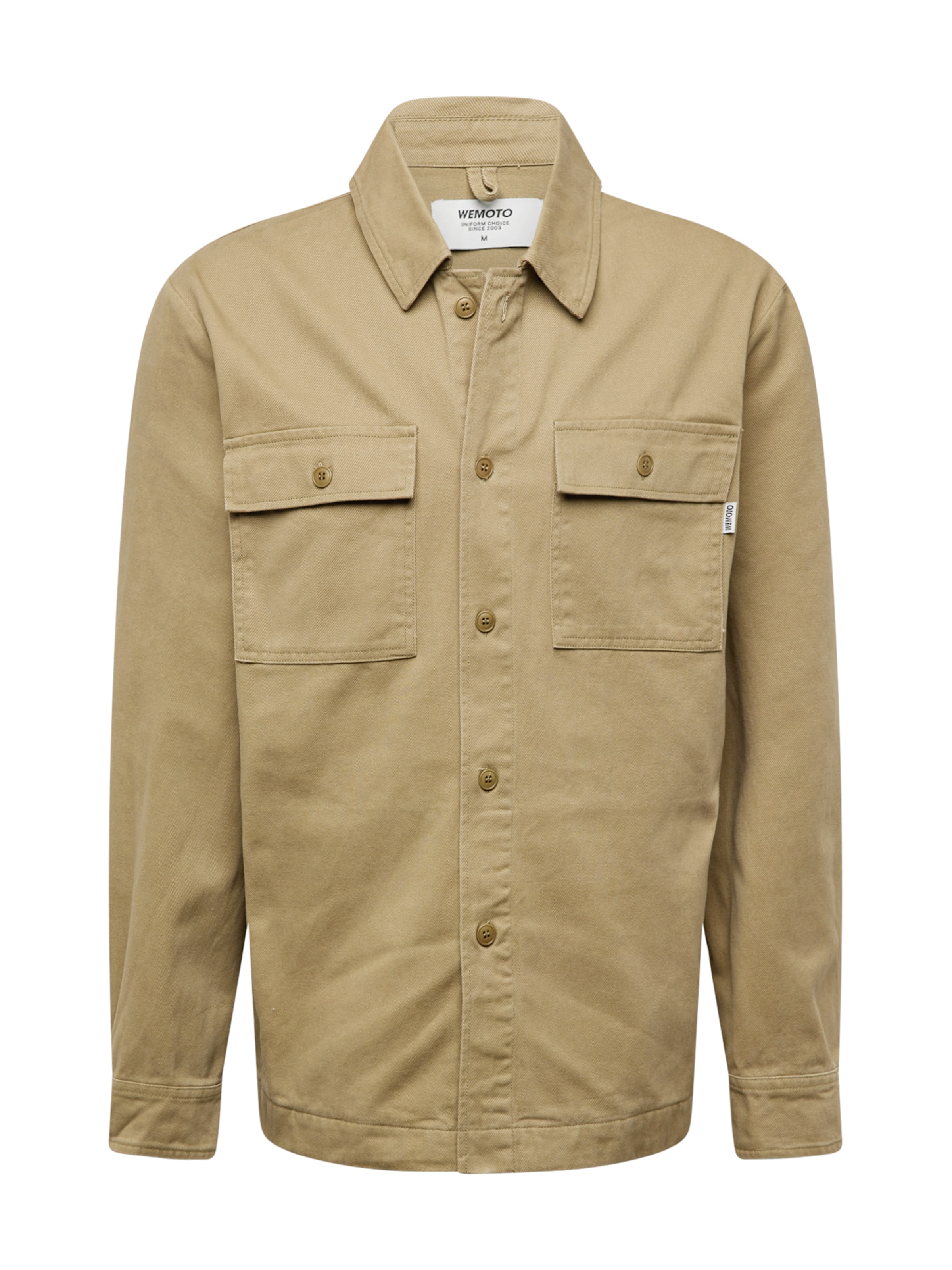 Wemoto Välikausitakki 'Byrd' värissä vihreä: etupuoli