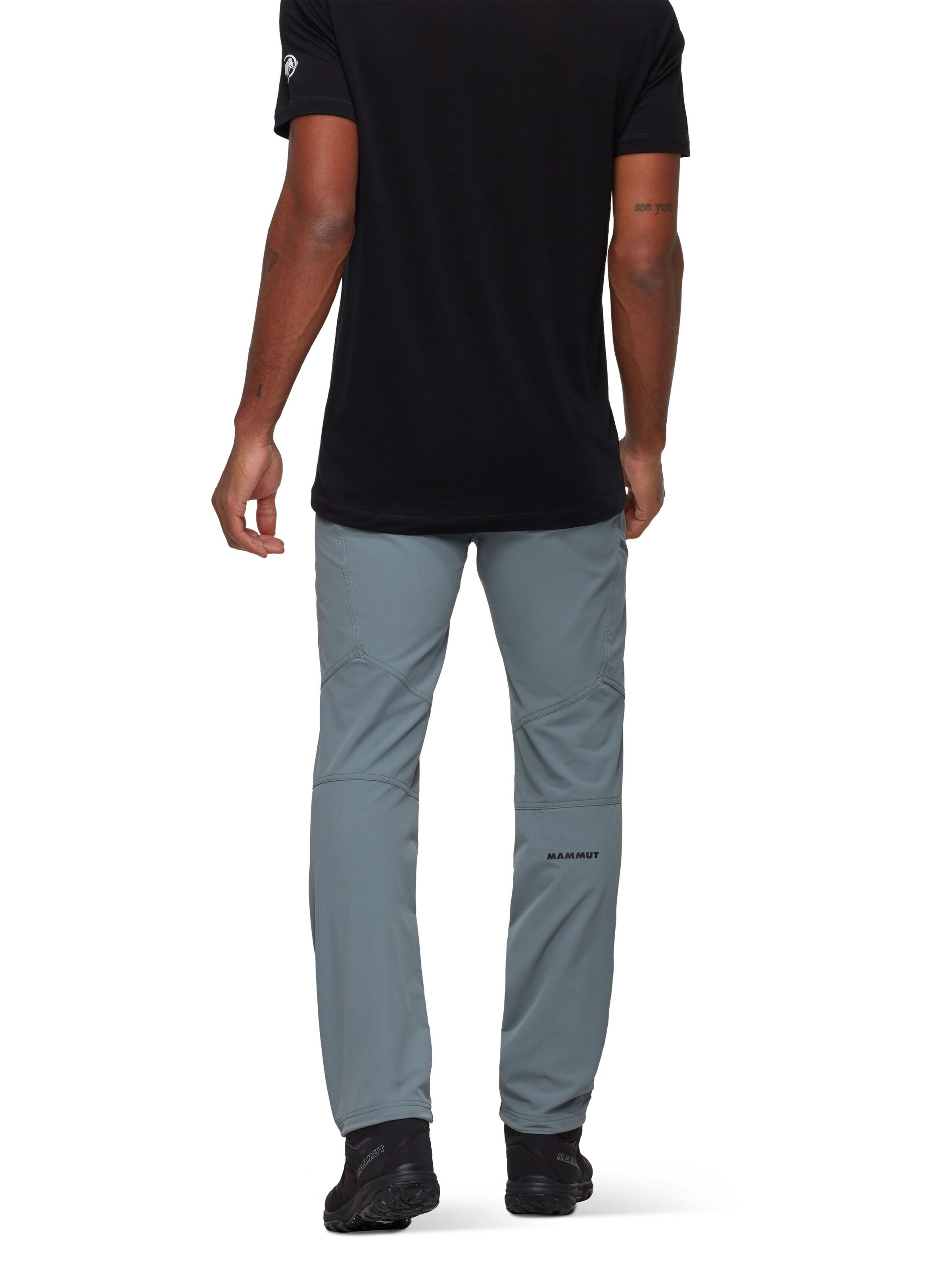 MAMMUT Regular Outdoorhose ‘Runbold Guide So’ in Grau